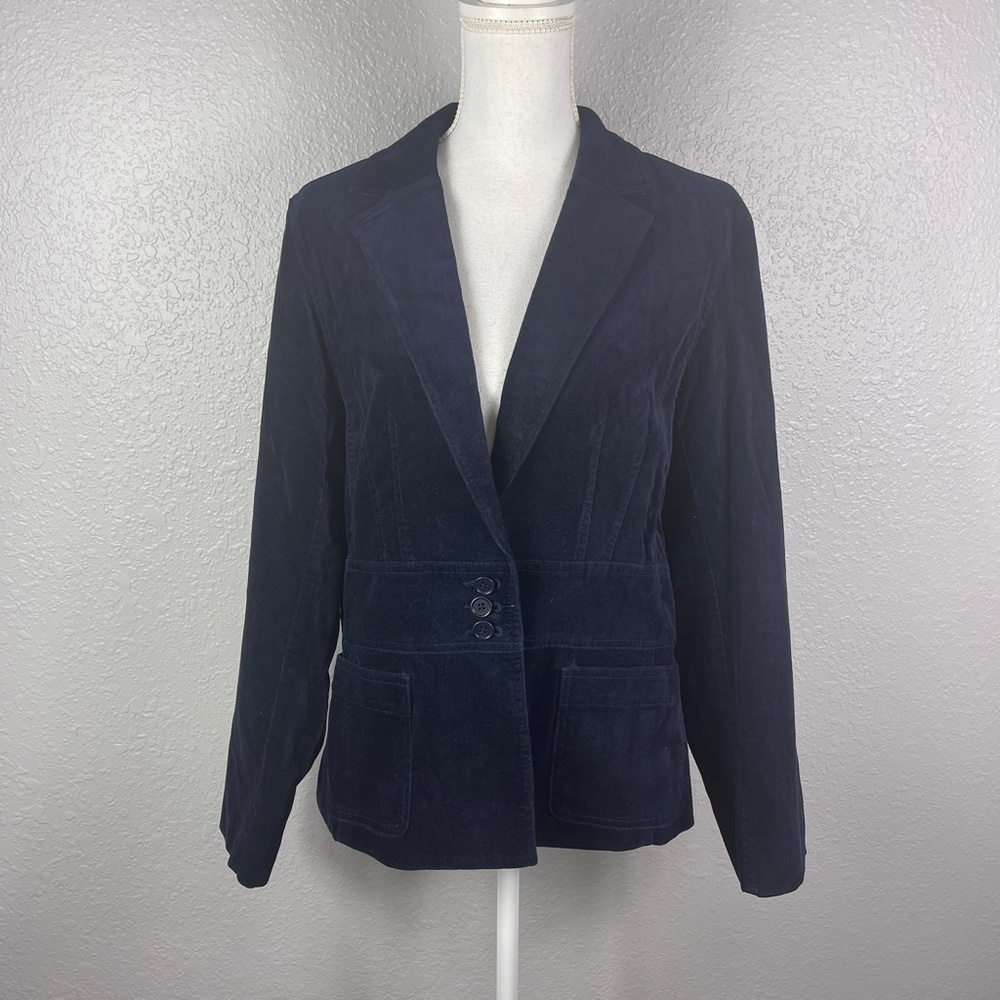 Navy Blue Blazer 3 small button